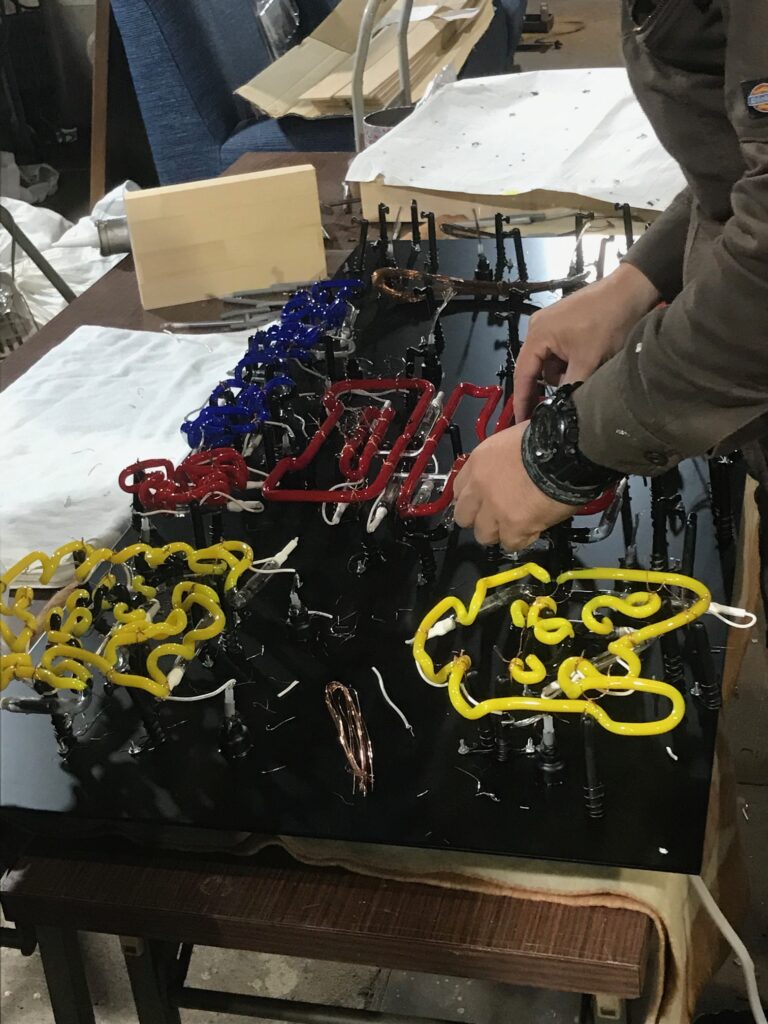 ネオン管写真1