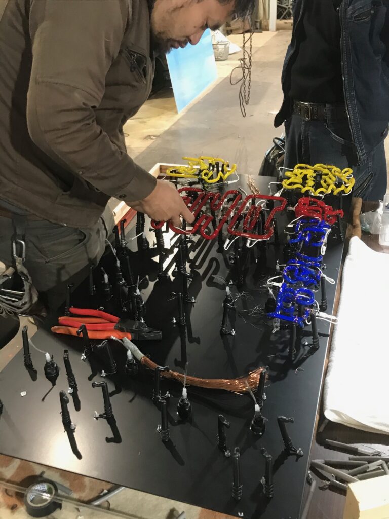 ネオン管写真2